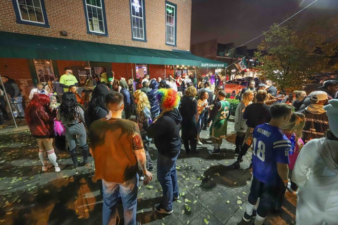 Costumed crowds were out for the annual Halloween Loop Saturday, Oct. 27, 2018, in Wilmington.