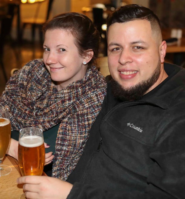 Patrons hit Stitch House Brewery during Thanksgiving-Eve revelry in Wilmington   Wednesday.