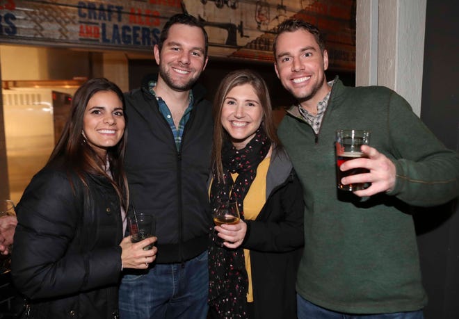 Patrons hit Stitch House Brewery during Thanksgiving-Eve revelry in Wilmington   Wednesday.