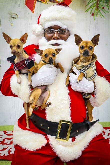 The Brandywine Vally SPCA welcomed pets and supporters for photos with Santa and an open house Nov. 24.