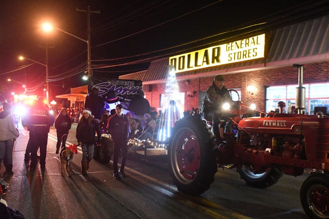 The 58th Annual Selbyville Holiday Parade on Friday, Dec. 7, 2018.