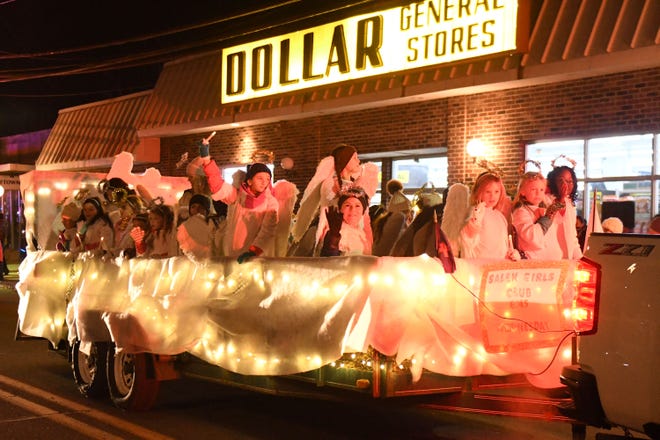 Salem Girls Club during the 58th Annual Selbyville Holiday Parade on Friday, Dec. 7, 2018.