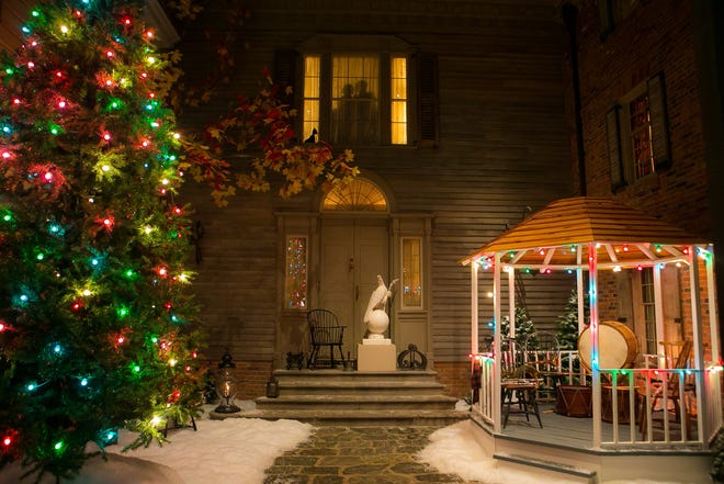 Guests can tour the Yuletide at Winterthur through January 6th as Henry Francis du Pont’s home is decorated in holiday style with historical du Pont family traditions, displayed with the outdoor Follies exhibition as well as the Dining By Design indoor exhibition.