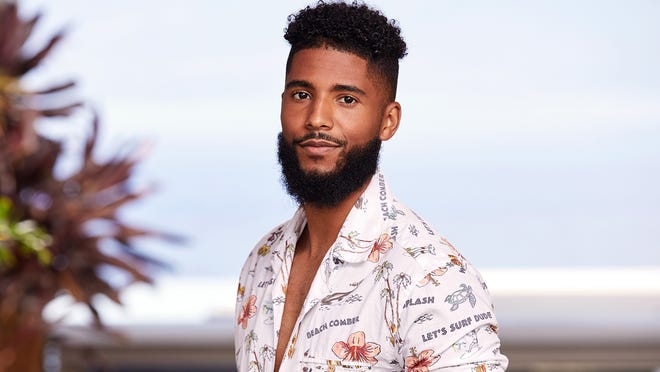 James L.A. Thompson's headshot for USA Network's "Temptation Island," which debuts Tuesday night at 10 p.m.
