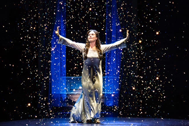 Ruby Gibbs in "Finding Neverland," which runs at the Playhouse on Rodney Square Feb. 7-10.
