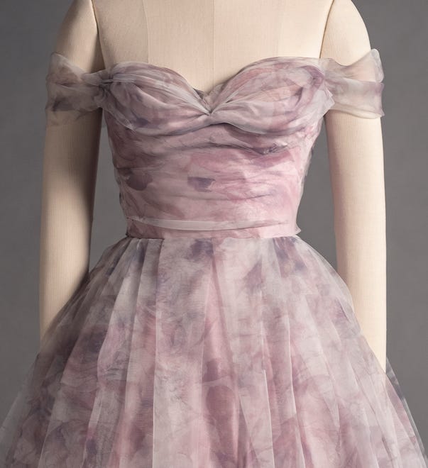This is one of 40 outfits from Netflix's 'The Crown' that will be on display at Winterthur Museum's 'Costuming The Crown' exhibit.