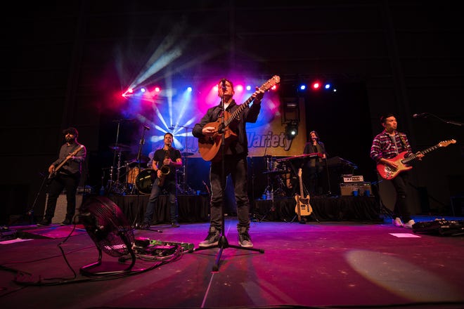 Maryland rockers O.A.R. were the first act to perform at the new 76ers Fieldhouse in Wilmington on Feb. 16.