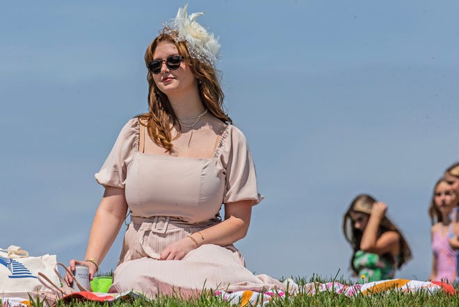 Guests attend the 45th annual Point-to-Point in Winterthur in Wilmington on Sunday, May 7, 2023. Proceeds from this year's event support environmental and landscape stewardship initiatives.