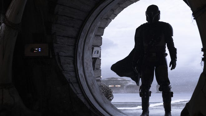 " The Mandalorian " (Disney+): A bounty hunter (Pedro Pascal) operates on the edges of the galaxy in this series based in the " Star Wars " universe.