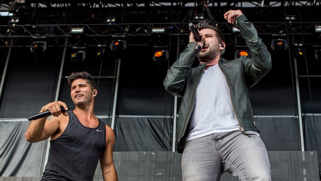 Dan + Shay on July 22 at the Delaware State Fair