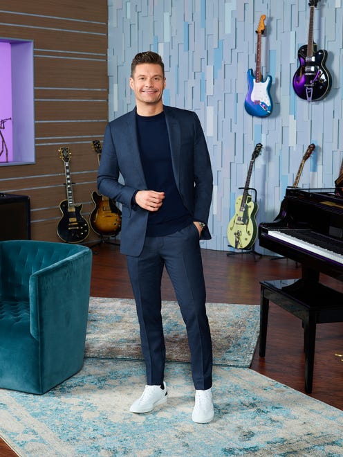 ABC's "American Idol" host Ryan Seacrest.