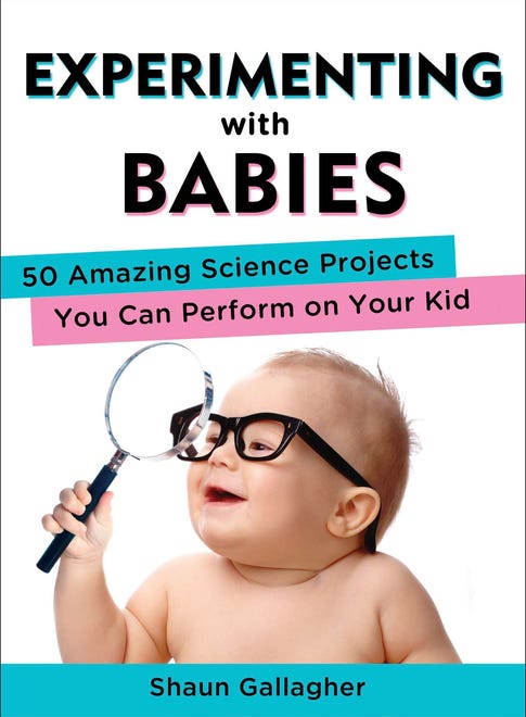 "Experimenting with Babies," a 2013 book by Bear-based author Shaun Gallagher, will appear on "The Big Bang Theory" Thursday night.