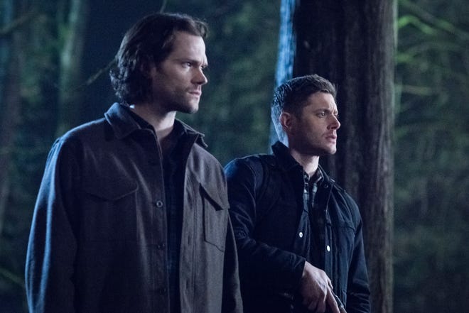 Sam Winchester (Jared Padalecki), left, and his brother, Dean (Jensen Ackles), are the central characters in CW's long-running 'Supernatural,' which will end next year after its 15th season.