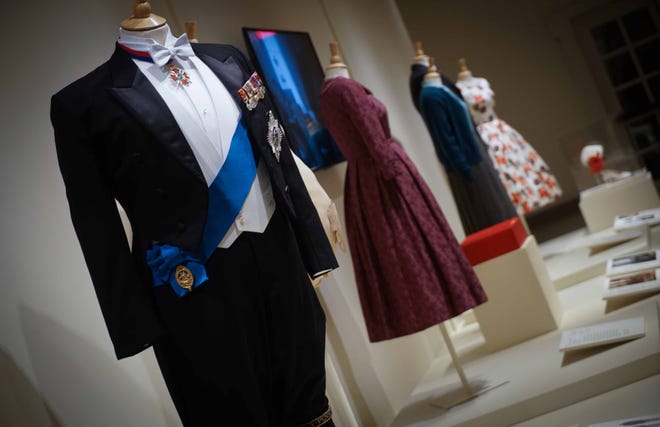 Forty outfits from 'The Crown' by award-winning costume designers Michele Clapton and Jane Petrie are featured in Winterthur Museum's new 'Costuming the Crown' exhibit.