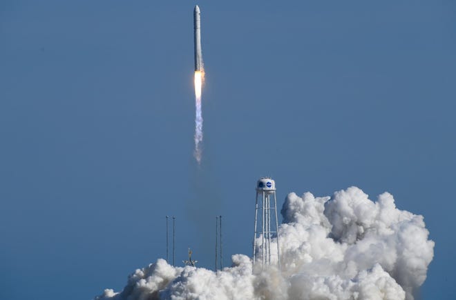 The NG-11 mission, part of Northrop Grumman’s Antares program, was successfully launched at 4:46 p.m. Wednesday, April 17, 2019 at the NASA Wallops Virginia facility. It marked the 10th success in the six years since the Antares program arrived at Wallops.